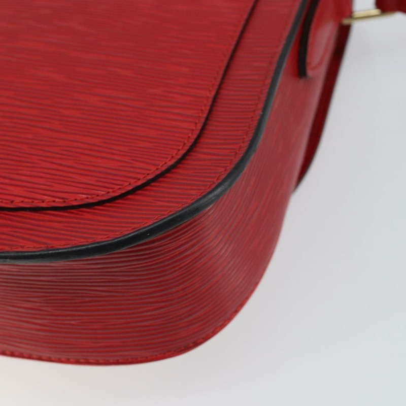 【日本直送】路易威登 Epi Saint Cloud GM 肩背包 紅色 M52197 LV Auth ep12679-15