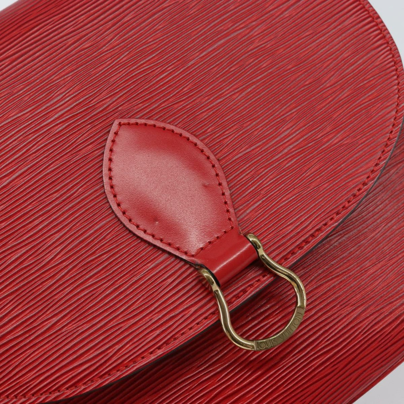 【日本直送】路易威登 Epi Saint Cloud GM 肩背包 紅色 M52197 LV Auth ep12679-17