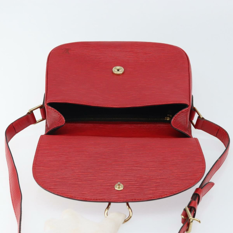 【日本直送】路易威登 Epi Saint Cloud GM 肩背包 紅色 M52197 LV Auth ep12679-18