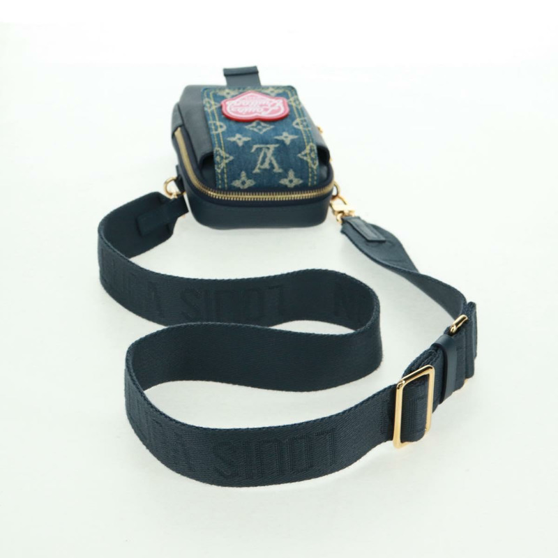 【日本直送】路易威登 LV 方形雙手機包 藍色 M81060 LV 正品 158212SAM-6