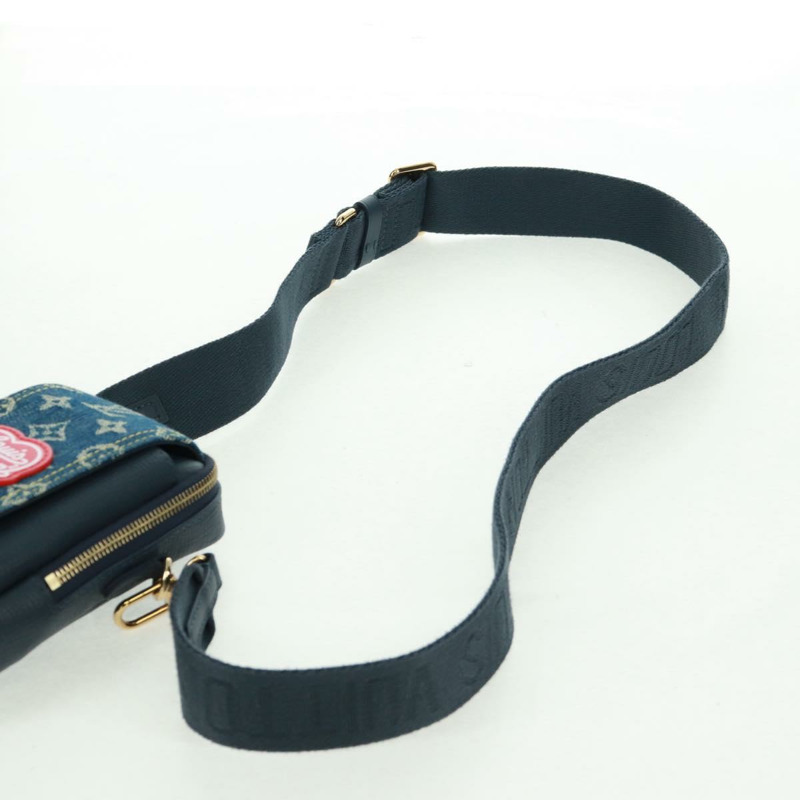【日本直送】路易威登 LV 方形雙手機包 藍色 M81060 LV 正品 158212SAM-13