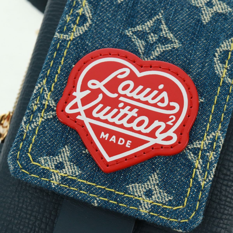 【日本直送】路易威登 LV 方形雙手機包 藍色 M81060 LV 正品 158212SAM-17