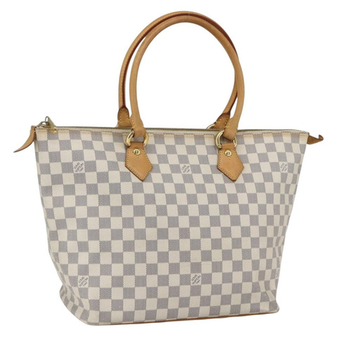 路易威登 Damier Azur Saleya 中型手提包 N51185 LV 正品 mr1777