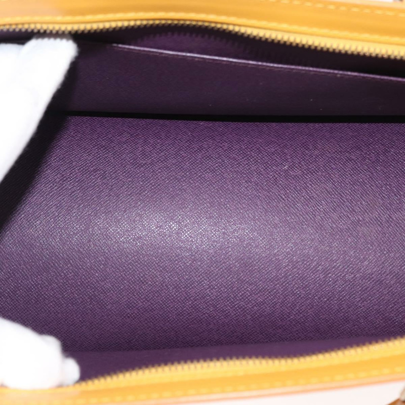 【日本直送】路易威登 Epi Sac 三角手提包 黃色 M52099 LV 正品 164363-9