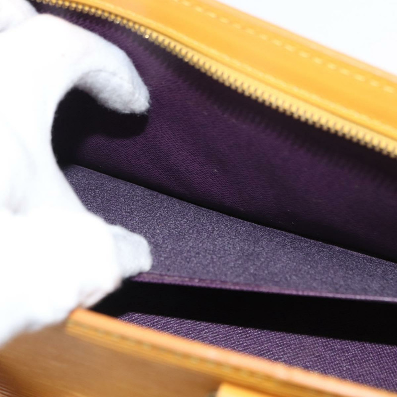 【日本直送】路易威登 Epi Sac 三角手提包 黃色 M52099 LV 正品 164363-10