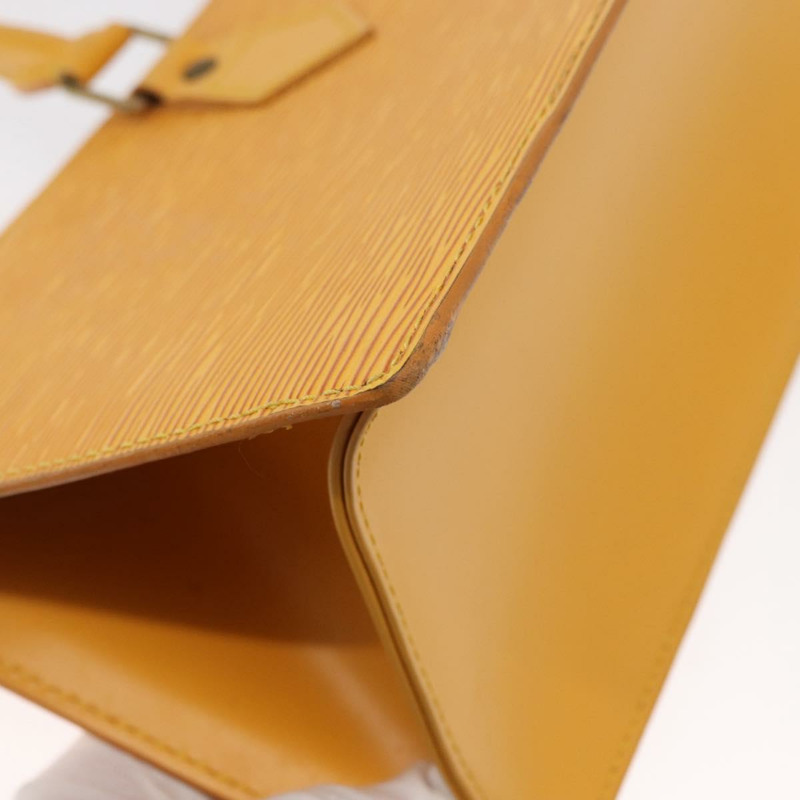 【日本直送】路易威登 Epi Sac 三角手提包 黃色 M52099 LV 正品 164363-15