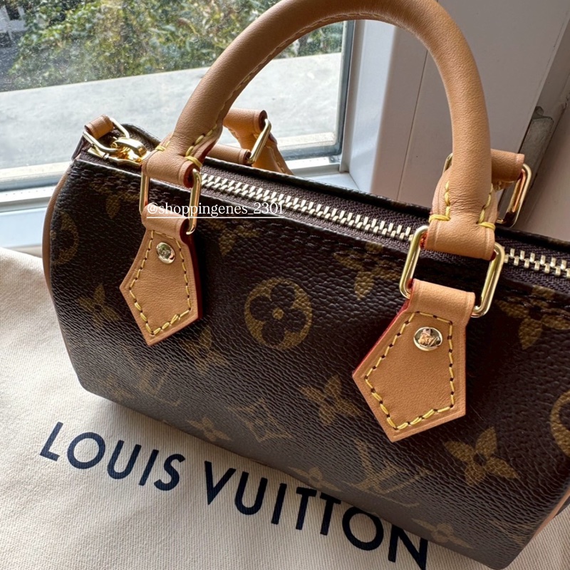 Louis Vuitton LV 路易威登 nano speedy 全新品-1