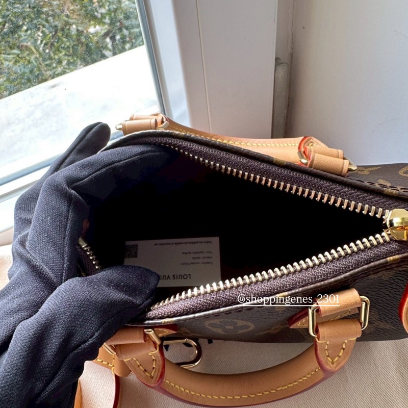 Louis Vuitton LV 路易威登 nano speedy 全新品-8