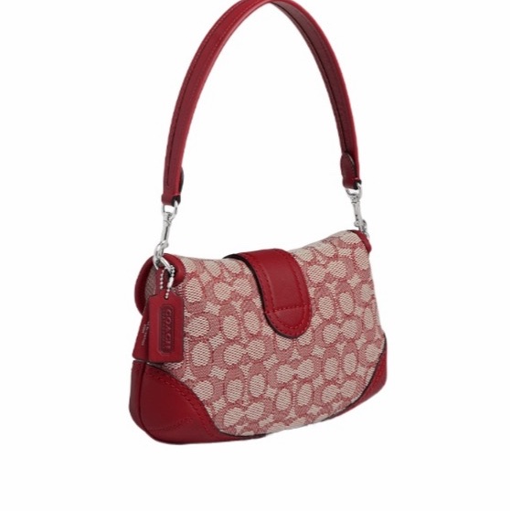 Coach 女士 Coach Soho翻蓋經典提花包均碼碼26cm*7cm*15cm-2