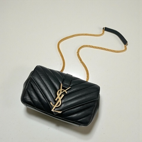 莉亞精品♡ YSL 399289 Mini郵差包 二手