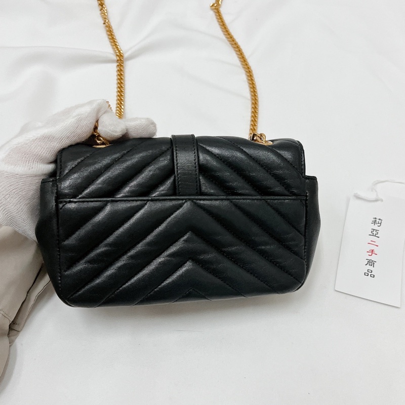 莉亞精品♡ YSL 399289 Mini郵差包 二手-3