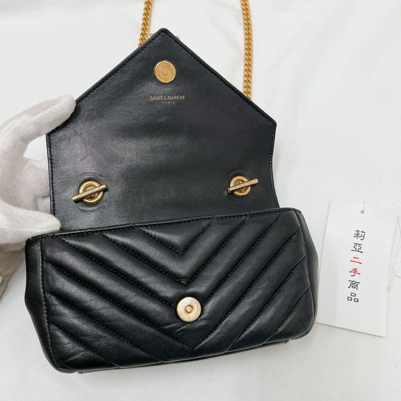 莉亞精品♡ YSL 399289 Mini郵差包 二手-13
