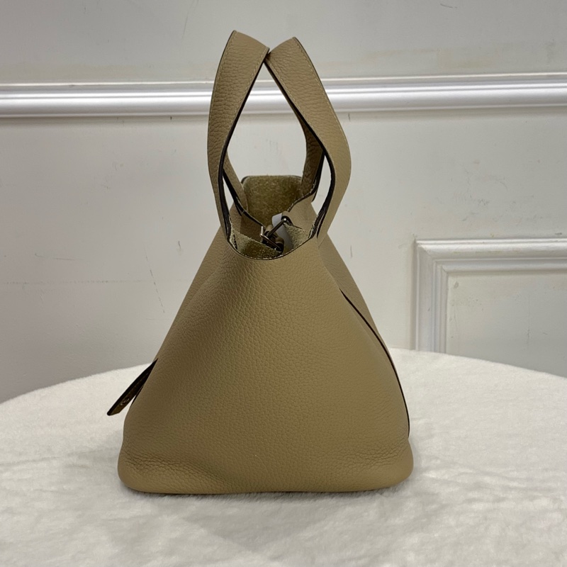 Hermes 風衣灰銀扣Picotin 18-3