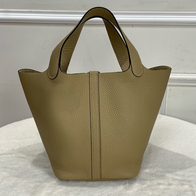 Hermes 風衣灰銀扣Picotin 18-4