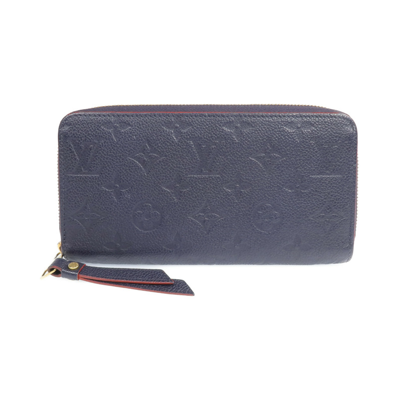 LOUIS VUITTON Monogram Empreinte Long Wallet金扣長錢包-0