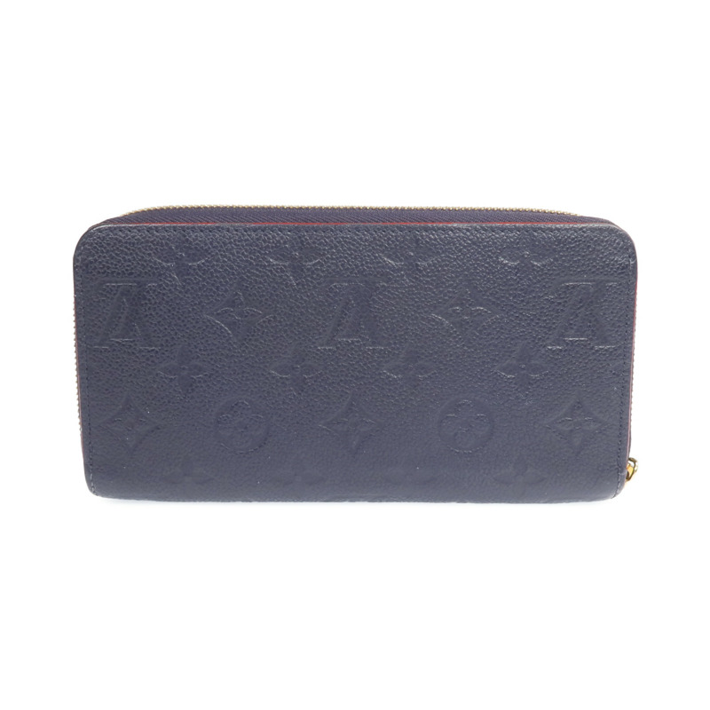 LOUIS VUITTON Monogram Empreinte Long Wallet金扣長錢包-1