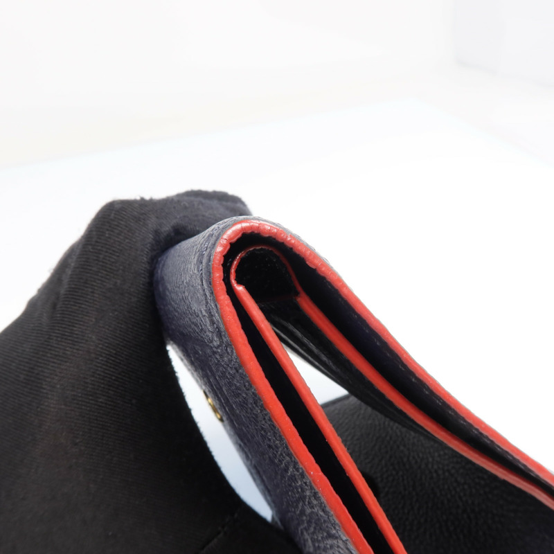 LOUIS VUITTON Monogram Empreinte Victorine金扣錢包-15