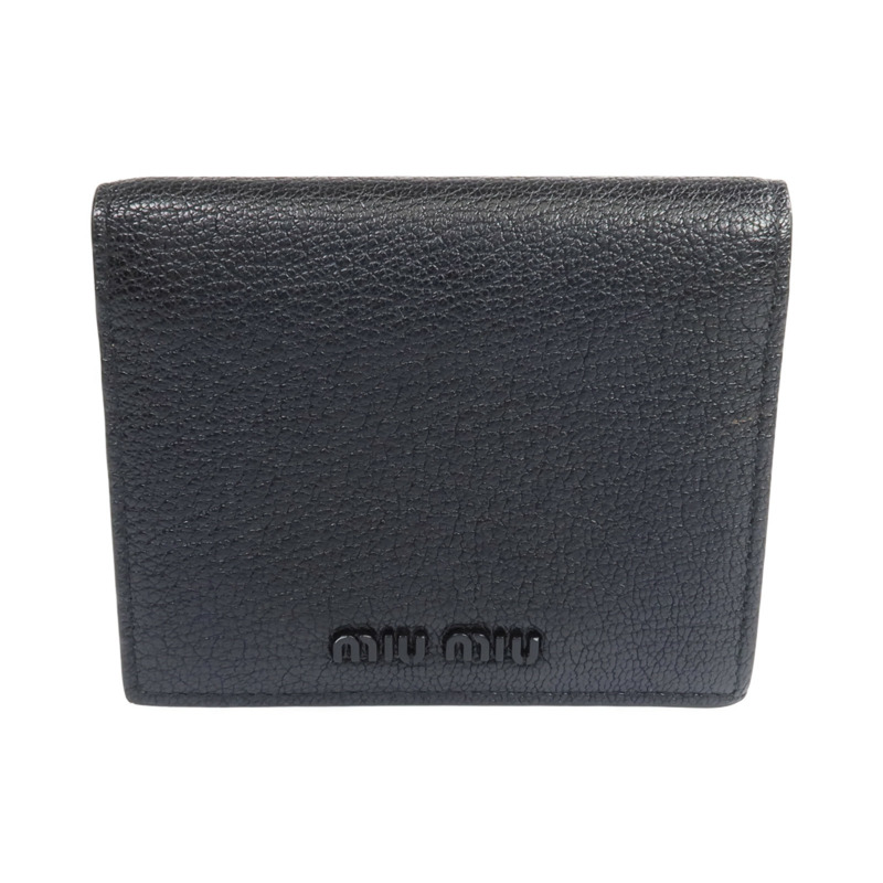 Miu Miu 山羊皮皮革Wallet金扣錢包-0