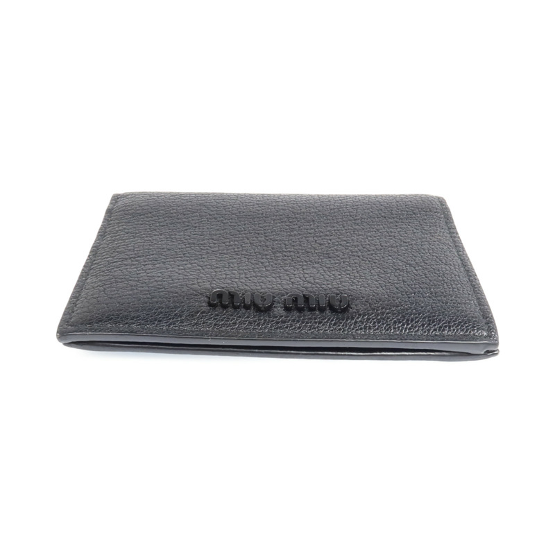 Miu Miu 山羊皮皮革Wallet金扣錢包-5