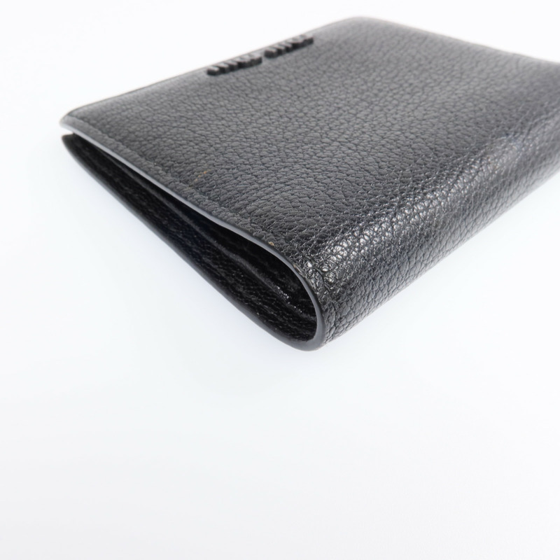 Miu Miu 山羊皮皮革Wallet金扣錢包-8