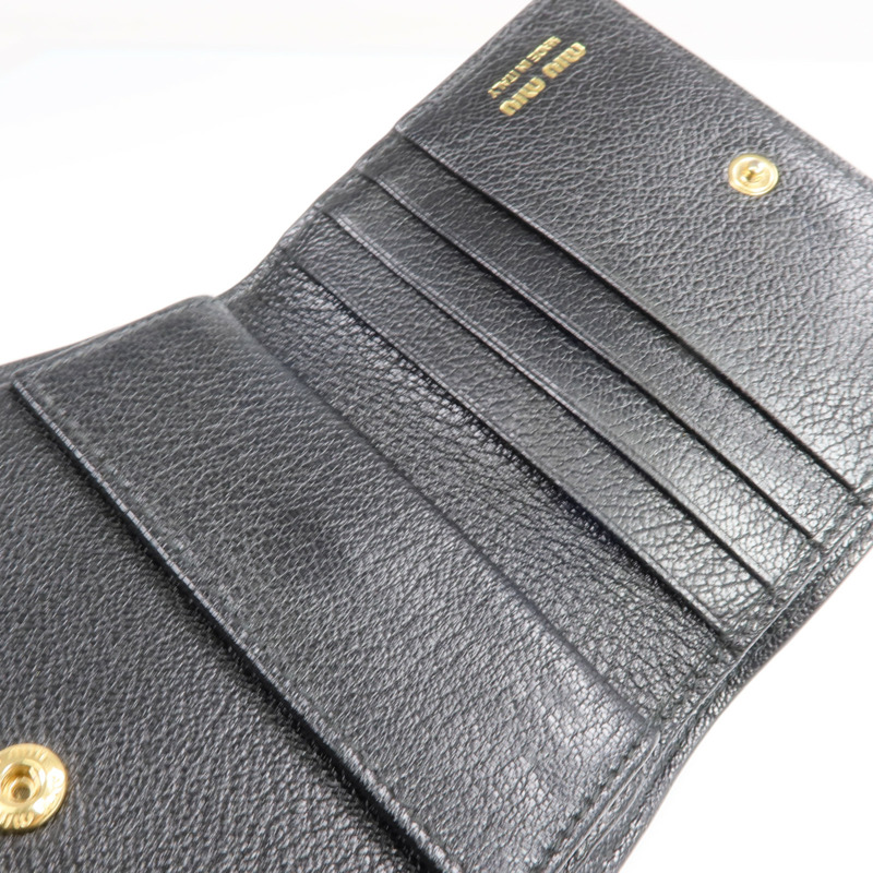 Miu Miu 山羊皮皮革Wallet金扣錢包-14