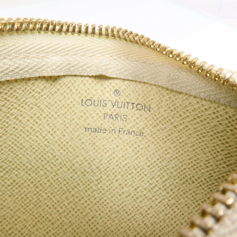 LOUIS VUITTON Damier Azur Coin Case金扣零錢包-12