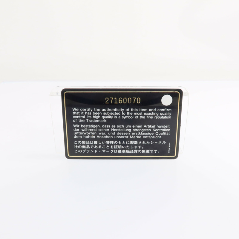 CHANEL 牛皮皮革CC Filigree金扣長錢包-18