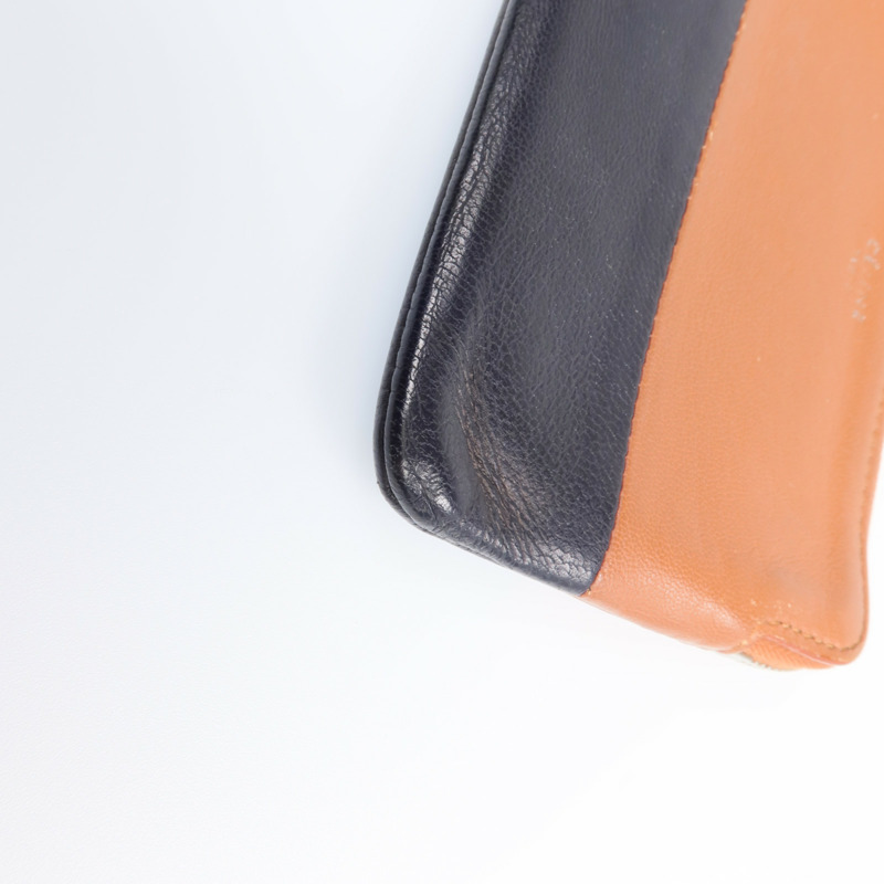 CELINE 牛皮皮革Coin Case銀扣零錢包-6