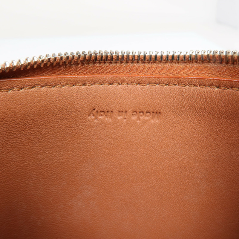 CELINE 牛皮皮革Coin Case銀扣零錢包-14