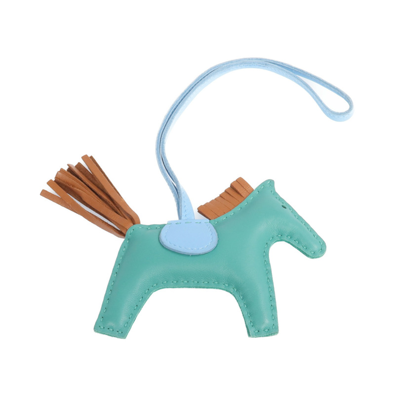 HERMES Milo皮革Rodeo PM掛飾-1