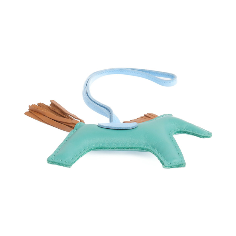 HERMES Milo皮革Rodeo PM掛飾-2