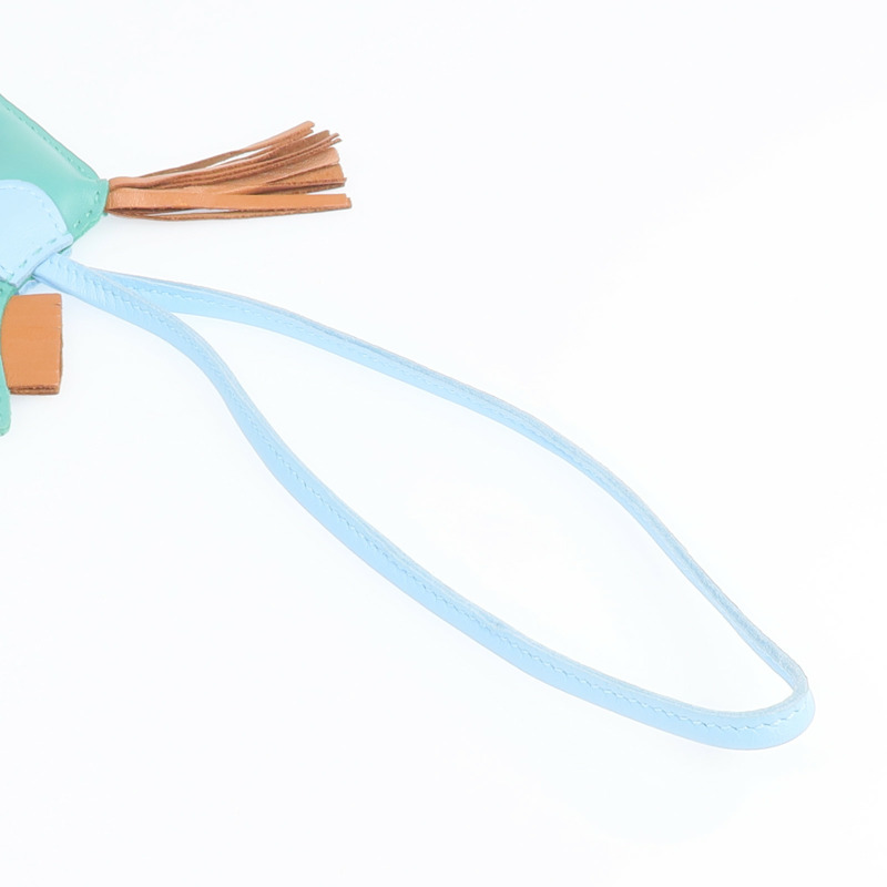 HERMES Milo皮革Rodeo PM掛飾-4