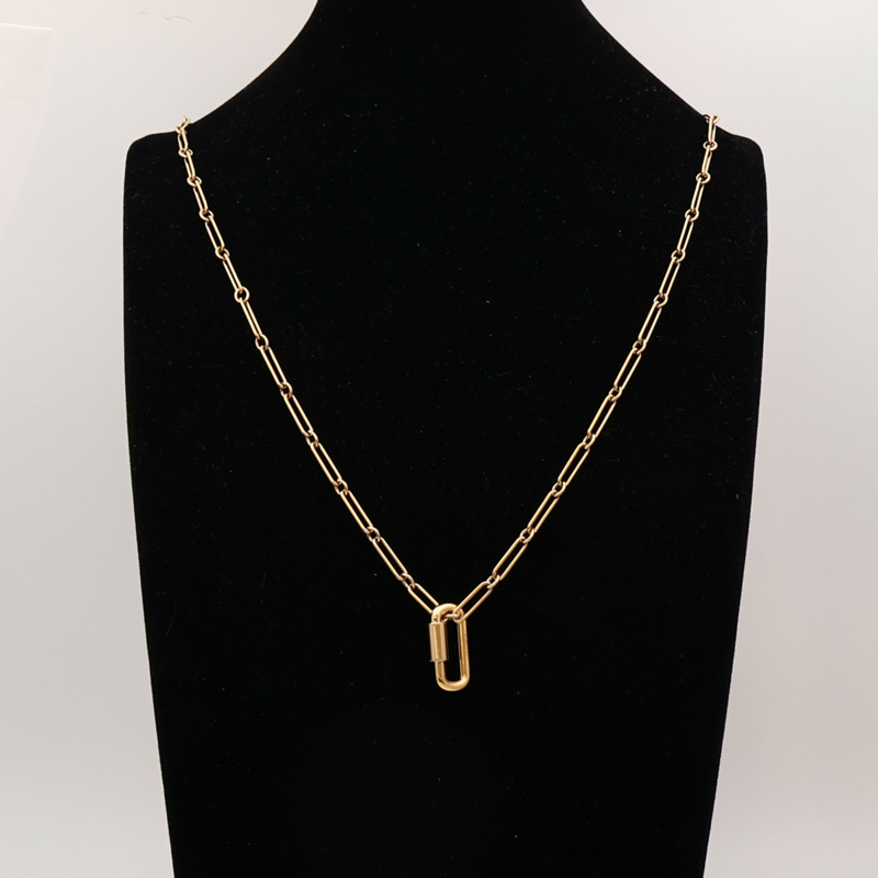 HERMES 金屬Cuviosite項鍊-8