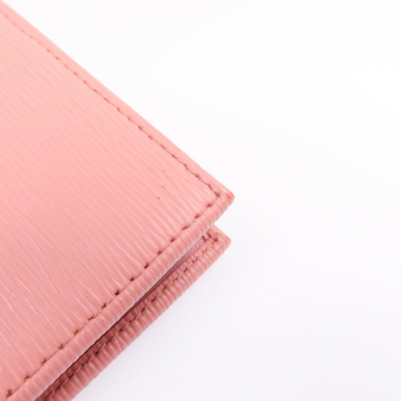 PRADA 牛皮皮革Wallet金扣錢包-15