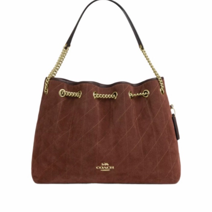 Coach 女士 絎縫單肩包均碼碼34cm*11cm*25cm-0