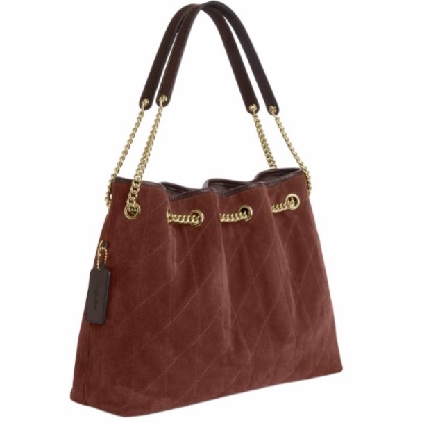 Coach 女士 絎縫單肩包均碼碼34cm*11cm*25cm-1