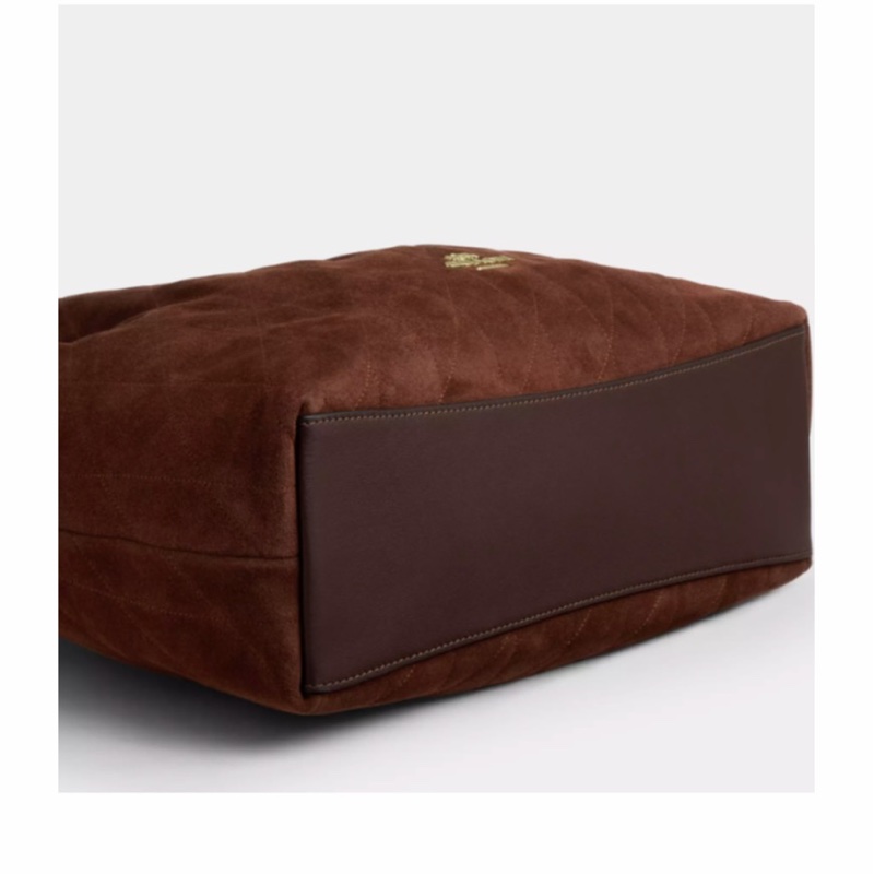 Coach 女士 絎縫單肩包均碼碼34cm*11cm*25cm-4