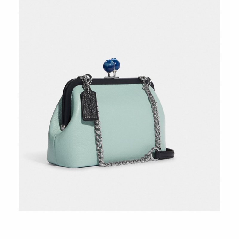 Coach 女士 徽標單肩包均碼碼長度：22CM，寬度：8CM，高度：14CM-1