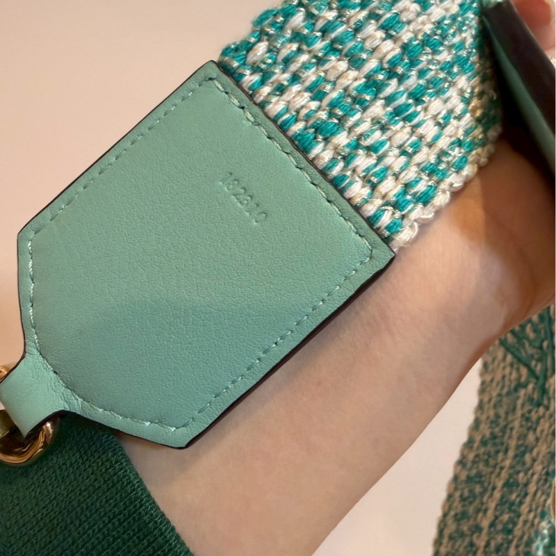 LOEWE 羅威 電繡LOGO雙色 寬版 織帶 造型 替換 背帶 肩背帶 斜背帶-2