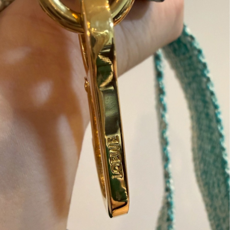 LOEWE 羅威 電繡LOGO雙色 寬版 織帶 造型 替換 背帶 肩背帶 斜背帶-3