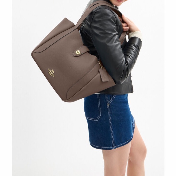 Coach 女士 Hadley 旋鎖單肩包均碼碼27cm*12.7cm*24cm-2