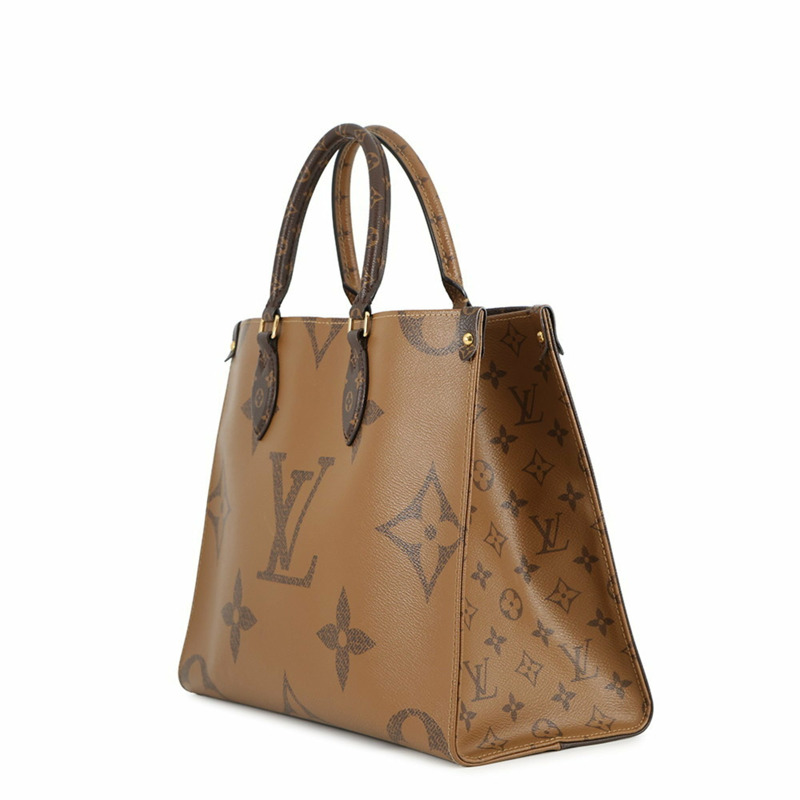 路易威登 Monogram Reverse Giant On-the-Go 手提包 MM M45321，手提包，兩用肩包，Monogram 圖案，女士款，路易威登-1