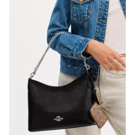 Coach 女士 Laurel 拉鍊單肩包均碼碼31.12cm*10.8cm*23.5cm-4