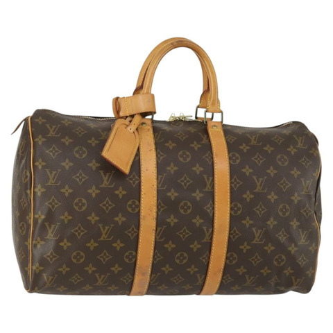 路易威登 Monogram Keepall 45 波士頓包 M41428 LV Auth 161775