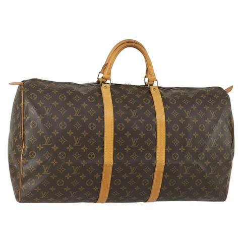 路易威登 Monogram Keepall 60 波士頓包 M41422 LV Auth 161988