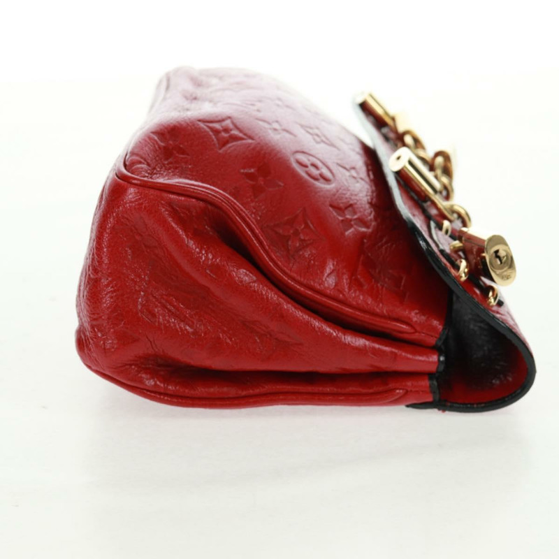 【日本直送】路易威登 Monogram 紅色手拿包 LV 正品 159874SAV-3