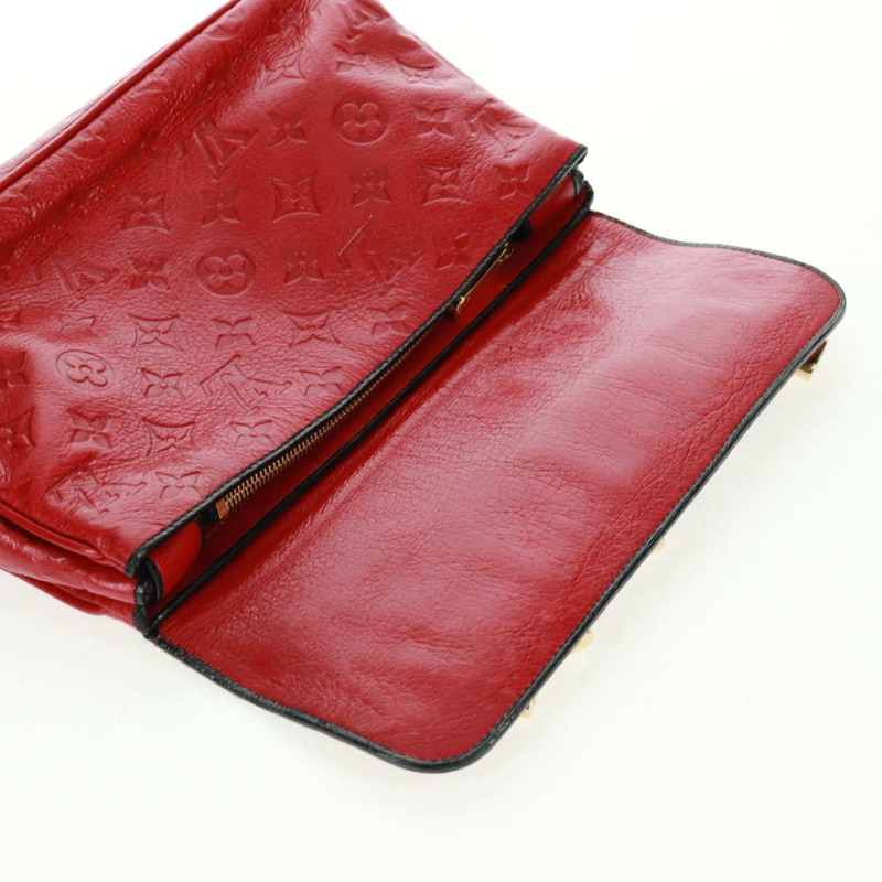 【日本直送】路易威登 Monogram 紅色手拿包 LV 正品 159874SAV-18