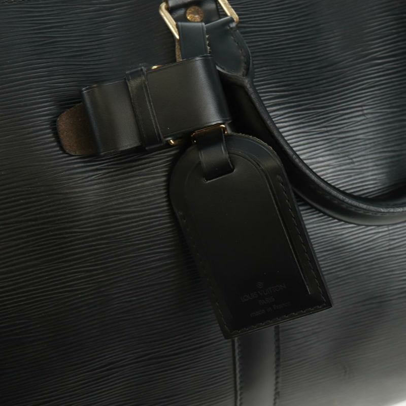 【日本直送】路易威登 Epi Keepall 50 波士頓包 黑色 M42962 LV 正品 158209V-17