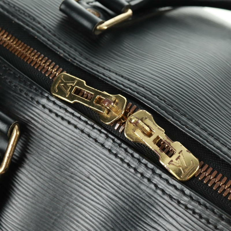 【日本直送】路易威登 Epi Keepall 50 波士頓包 黑色 M42962 LV 正品 158209V-19