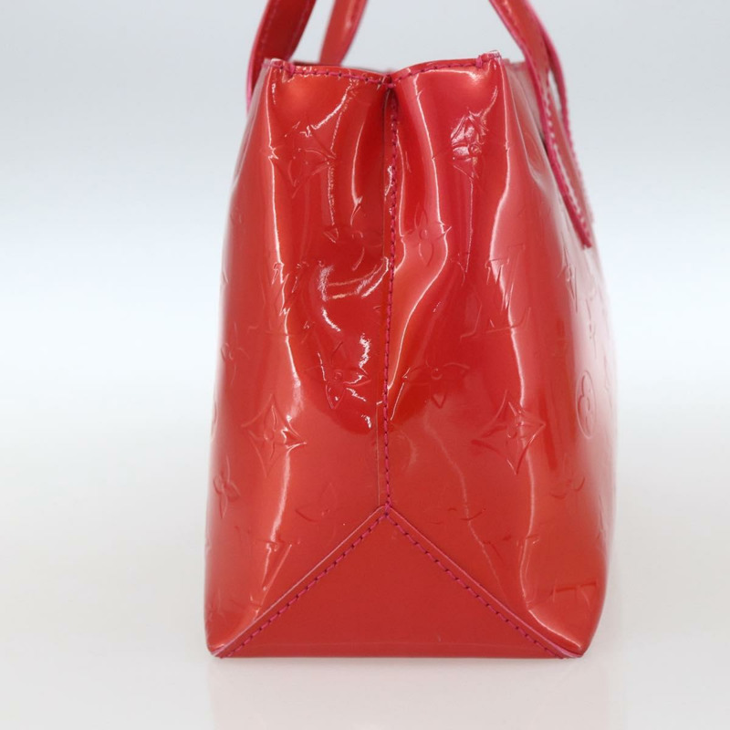 【日本直送】路易威登 Monogram Vernis Wilshire Boulevard 手袋 Rose Pop M93643 正品 162013-3